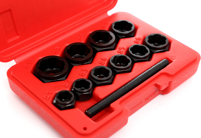 izvlečni nastavki za poškodovane vijake